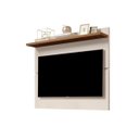 Ver imagem 1 de Painel para Televisão até 32 Polegadas - Mod.2006:Off White/Freijó
