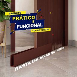 Protetor Saia de Porta Facilit:80/mogno Escuro - 2