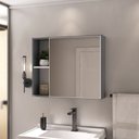 Ver imagem 5 de Conjunto para Banheiro Luiza Suspenso 58cm - Fabribam Gabinetes