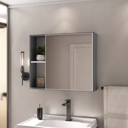 Conjunto para Banheiro Luiza Suspenso 58cm - Fabribam Gabinetes - 5