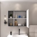 Ver imagem 6 de Conjunto para Banheiro Luiza Suspenso 58cm - Fabribam Gabinetes