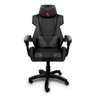 Cadeira Gamer Couro Ergonômica para Escritório Preta - 2