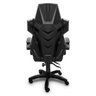 Cadeira Gamer Couro Ergonômica para Escritório Preta - 6