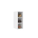 Ver imagem 1 de Nicho Adega 3 Garrafas Hazy Móvel Vertical Mdp/bp Branco G96 - Gran Belo