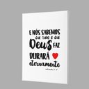 Ver imagem 2 de Placa Decorativa Fé e Religião - Eclesiastes 3:4 - 30x45cm