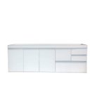 Ver imagem 3 de Gabinete em Mdf15mm Ideal para Pia de 2m Branco Fosco