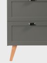 Ver imagem 6 de Gabinete para Banheiro 60cm Retro Mdf Verde Milano - On Móveis