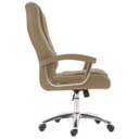 Ver imagem 2 de Poltrona Presidente Luxo C/ Mola Ensacada – Cor Fendi - 30061