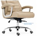 Ver imagem 5 de Poltrona Presidente Luxo c/ Mola Ensacada – Cor Fendi - 30061