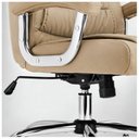 Ver imagem 2 de Poltrona Presidente Luxo c/ Mola Ensacada – Cor Fendi - 30061