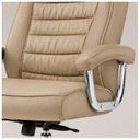 Ver imagem 7 de Poltrona Presidente Luxo c/ Mola Ensacada – Cor Fendi - 30061