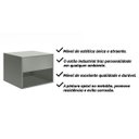 Ver imagem 6 de Mesa de Cabeceira Suspensa Fixa na Parede 1 Gaveta Corrediça Telescópica 1 Nicho - Lh Móveis