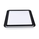 Ver imagem 1 de Plafon Nordecor Zony Quadrado 2672 Led Bivolt Preto Ajustável