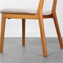 Ver imagem 7 de Conjunto Mesa de Jantar Square Laminada Redonda Natural - 1,08m + 4 Cadeiras Lalá Encosto Palha Crem