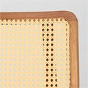 Ver mais imagens de Conjunto Mesa de Jantar Square Laminada Redonda Natural - 1,08m + 4 Cadeiras Lalá Encosto Palha Crem