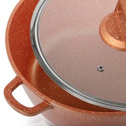Caçarola 28 Cm Moda do Chef - Graniflon Laranja - 6