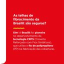 Ver imagem 5 de Telha de Fibrocimento 4mm 2,44x0,50m Hidrofugada Ondulada Cinza Brasilit