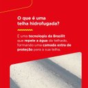 Ver imagem 4 de Telha de Fibrocimento 4mm 2,44x0,50m Hidrofugada Ondulada Cinza Brasilit