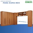 Ver imagem 5 de Guarda-Roupa Modulado 6 Peças 9 Portas 3 Gavetas Texas Marrom/Cinamomo