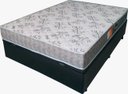 Ver imagem 3 de Cama (Box Casal+Colchão D-33)138x188x20 Tecido:Suede;Marrom