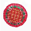 Ver mais imagens de Cesta de Vime Natal Médio - 17cm X 9cm