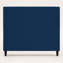 Ver imagem 7 de Cabeceira Estofada Elen Moderna para Quarto Cama Box Casal 140 cm Tecido Suede Azul Marinho