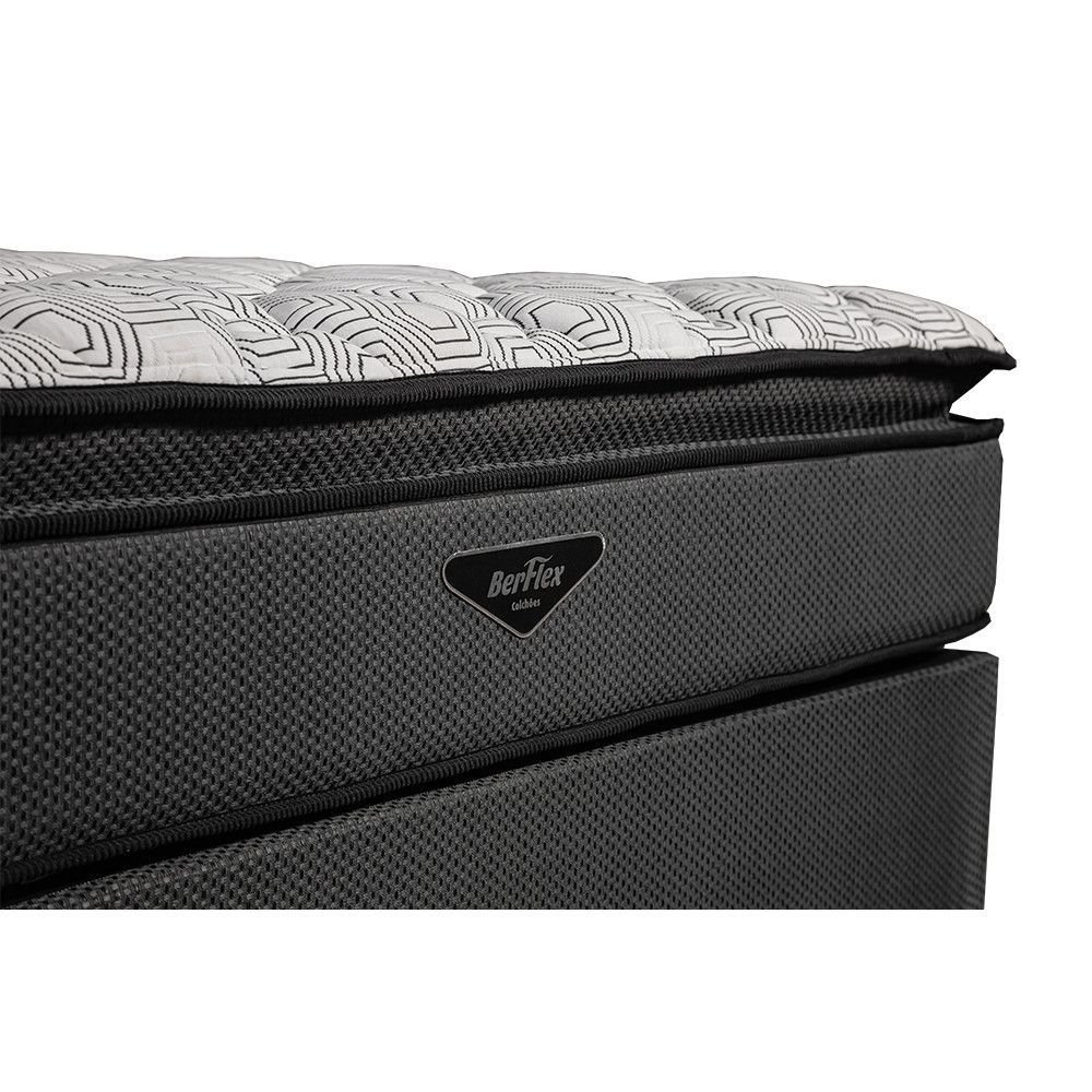 Colchão Casal Molas Ensacadas Ortopédico Extra Firme D45 Suporta 120kg ...