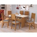 Ver imagem 6 de Conjunto de Mesa 1,50cm com 6 Cadeiras Dublin Indekes