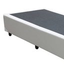 Ver imagem 3 de Cama Base Box Solteiro Sintético Branco 27x88x188 Rr Colchões