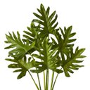 Ver imagem 3 de 9 Unidades Planta Artificial Realista Filodendro Xanadu Premium para Decoração de Vaso e Projetos