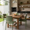 Ver imagem 2 de Jogo 4 Cadeiras Plásticas Verde Oliva Tramontina Safira Sala Cozinha Jardim