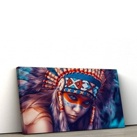 Quadros Decorativos de Pvc - India - 100 X 50 Cm