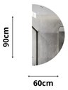 Ver imagem 3 de Espelho Meia Lua 90A X 60L cm - LED 3 Tons