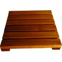 Ver imagem 1 de Deck de Madeira Modular 30x30 Cm Réguas 4 Cm com Pintura Neonx:osmocolor Castanheira S Tr