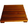 Deck de Madeira Modular 30x30 Cm Réguas 4 Cm com Pintura Neonx:osmocolor Castanheira S Tr - 1