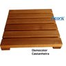 Deck de Madeira Modular 30x30 Cm Réguas 4 Cm com Pintura Neonx:osmocolor Castanheira S Tr - 2