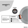 Jogo de Panelas Brinox Antiaderente Ceramic Life 5 Peças Easy Gris - 2