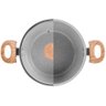 Jogo de Panelas Brinox Antiaderente Ceramic Life 5 Peças Easy Gris - 4