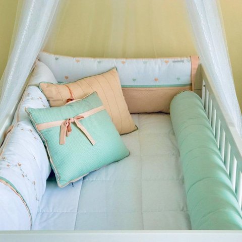 Kit de Berço Floral