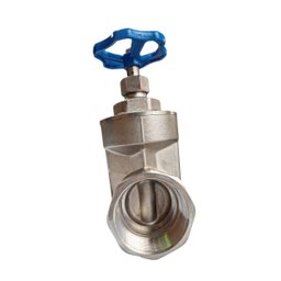 Registro Gaveta 4 Padrão Saneamento Nbr 14580 Latão Forjado Niquelado Industrial Ivm Italy - 8