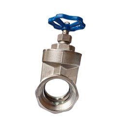 Registro Gaveta 4 Padrão Saneamento Nbr 14580 Latão Forjado Niquelado Industrial Ivm Italy - 9
