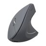 Mouse sem Fio Recarregavel 2.4 Ghz Vertical Ergonomico Ortopedico Power Fit 1600 Dpi Cinza Usb - - 5