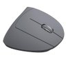 Mouse sem Fio Recarregavel 2.4 Ghz Vertical Ergonomico Ortopedico Power Fit 1600 Dpi Cinza Usb - - 1