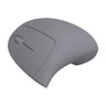Mouse sem Fio Recarregavel 2.4 Ghz Vertical Ergonomico Ortopedico Power Fit 1600 Dpi Cinza Usb - - 3