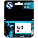 Ver imagem 1 de Cartucho HP 670 Magenta 4ML CZ115AB