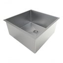 Ver imagem 1 de Cuba Quadrada Inox Fosca Cozinha Gourmet 40X40