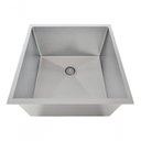 Ver imagem 4 de Cuba Quadrada Inox Fosca Cozinha Gourmet 40X40