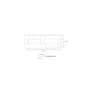 Ver imagem 2 de Cabeceira Painel Bela King 195cm X 50cm Suede Nude Ms Decor