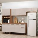 Ver imagem 2 de Armario de Cozinha Pop 1 Forno com 12 Portas e 1 Gaveta Freijo/baunilha/freijo