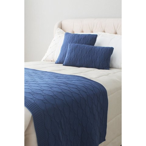 Peseira Tricô Trançada Carlan